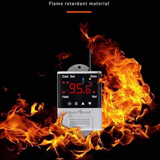 WiFi Temperature Controller with LCD Display